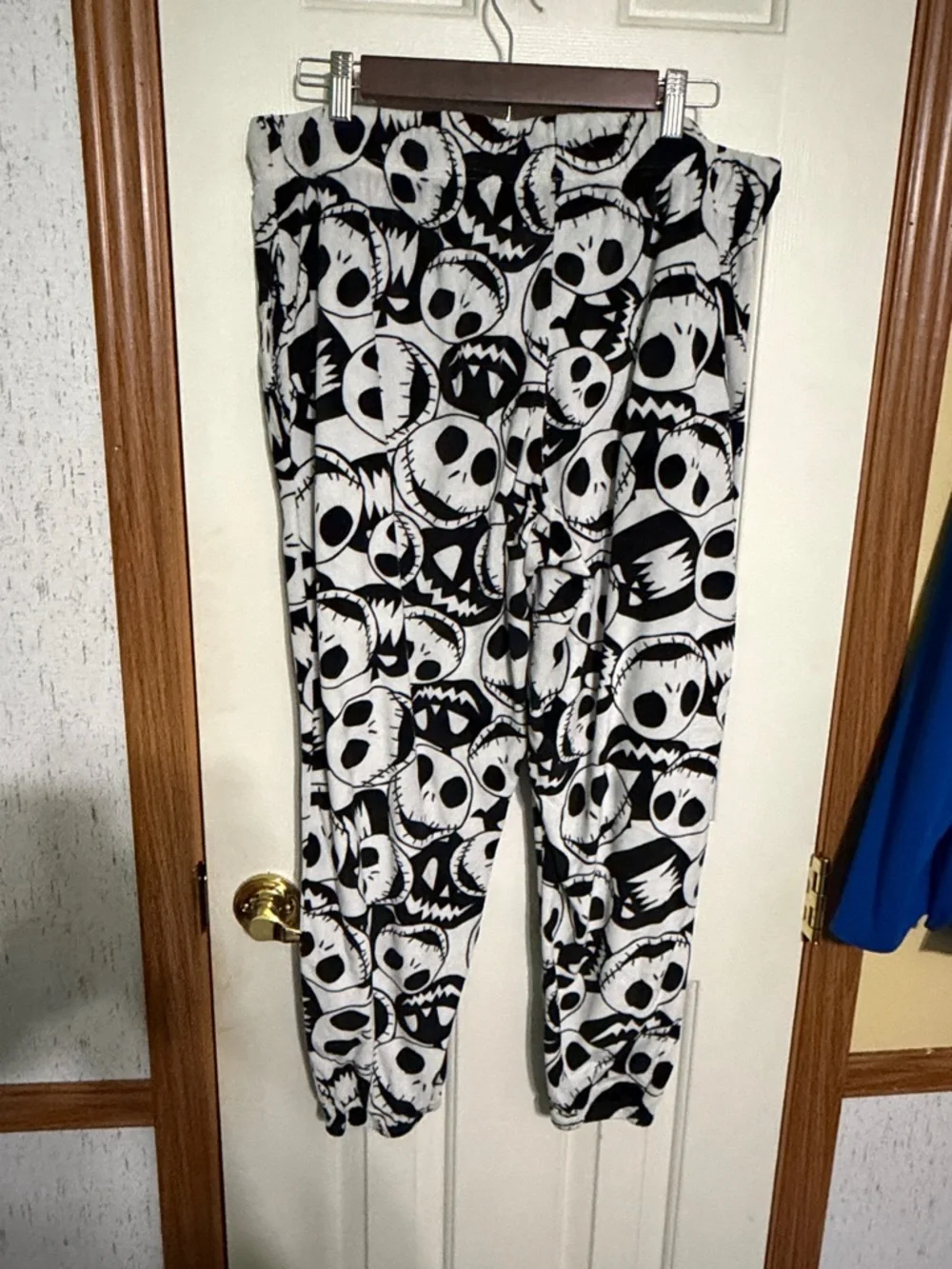 Disney The Nightmare Before Christmas Black and White Lounge Pants - Picture 3 of 6